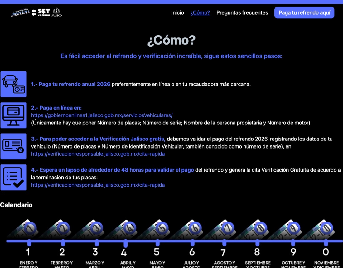 Pasos oficiales para la verificación gratis